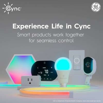 GE Cync 18-Inch Smart Color Changing Undercabinet Light Bar