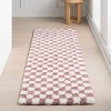 Nuloom Adelaide Mid-Century Checkered Shag Indoor Area Rug - 2 of 4