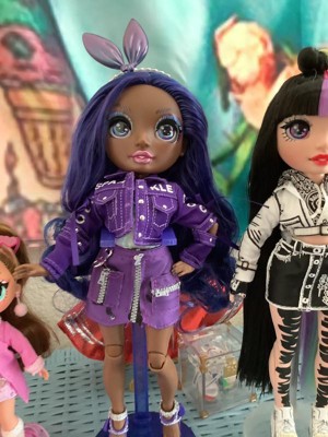 Rainbow High krystal Bailey – Indigo fashion Doll with 2 Complete Mix &  Match Outfits And doll Accessories : Target