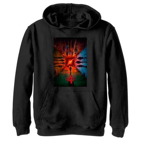 Stranger things sales kids hoodie