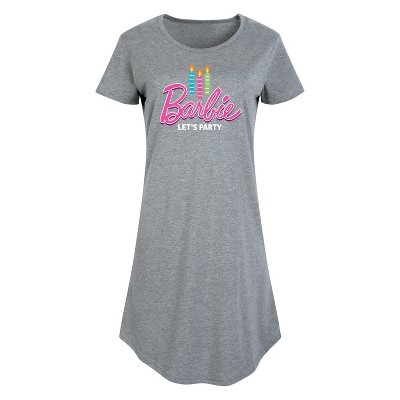 Women's - Barbie - Let's Party Graphic T-shirt Dress