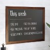 Merrick Lane Wall Mount Magnetic Chalkboard Sign with Eraser, Hanging Wall Chalkboard Memo Board - 4 of 4