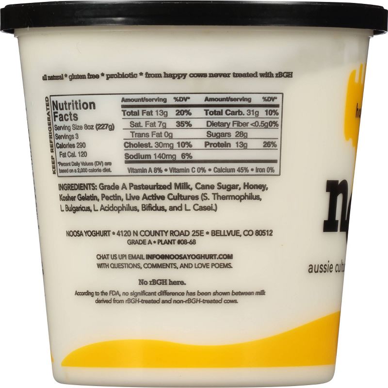Noosa Honey Australian Style Yogurt - 24oz, 4 of 6