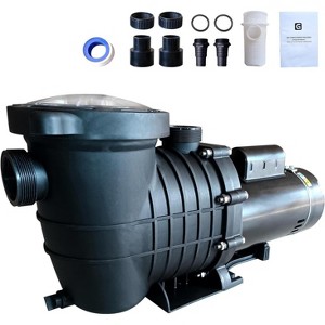 1.5HP Variable Speed Pool Pump 220V – 2-Speed Energy-Saving Motor, 3000-8000 GPH High Flow - 1 of 4