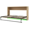 Merax Modern Twin XL Murphy Bed Cabinet with LED Light - 4 of 4