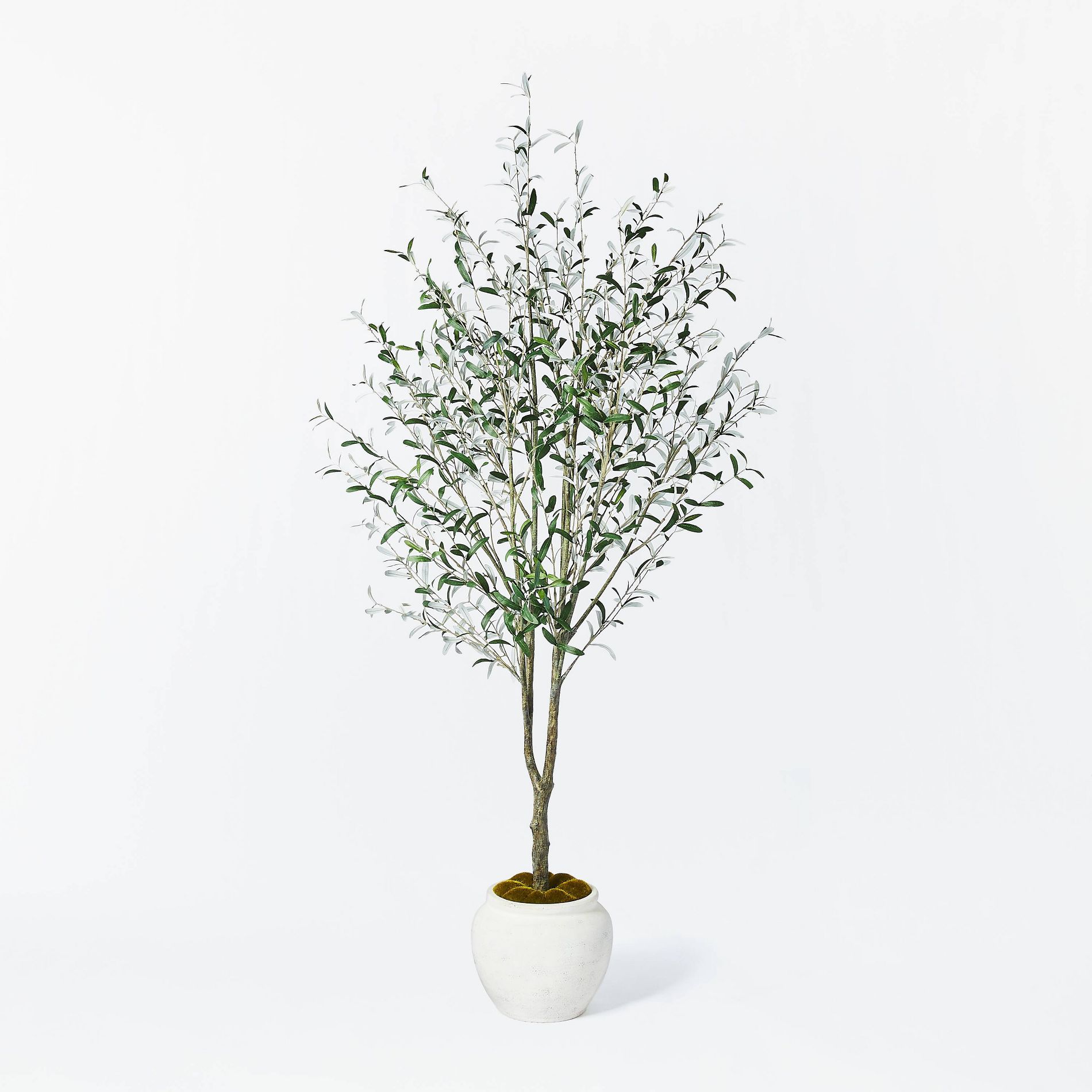 93" Artificial Olive Tree - Threshold™ designed with Studio McGee: No Assembly, Indoor Polyester Decor