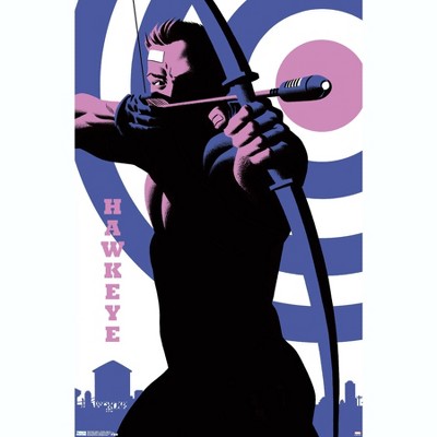 Trends International Marvel Comics - Hawkeye - Pop Art Framed Wall Poster Prints