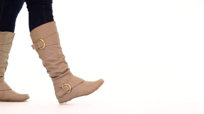 Journee Collection Wide Calf Women's Paris Boot, 2 of 11, play video