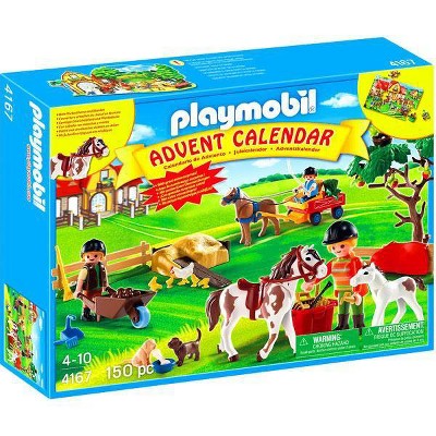 playmobil advent calendar horse farm