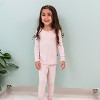 Kyte Baby Long Sleeve Pajamas in Blush - 4 of 4