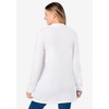 Woman Within Plus Size Long-Sleeve Polo Shirt - 3 of 4