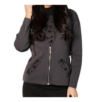 Women's Zip Up Hoodie Cardigan - Angel Apparel
