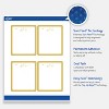 Avery Labels, 4" x 3-1/3", Gold-Metallic Ornaments, Matte, 40ct - 3 of 4