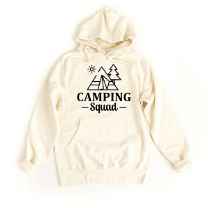 Simply Sage Market Women's Graphic Hoodie Camp Squad Tent - 1 of 3
