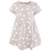 Hudson Baby Infant and Toddler Girls Cotton Dresses, Dandelion Wish - 4 of 4