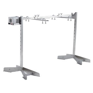 COZONY Stainless Steel Rotisserie Grill with Back Cover Guard - 1 of 4