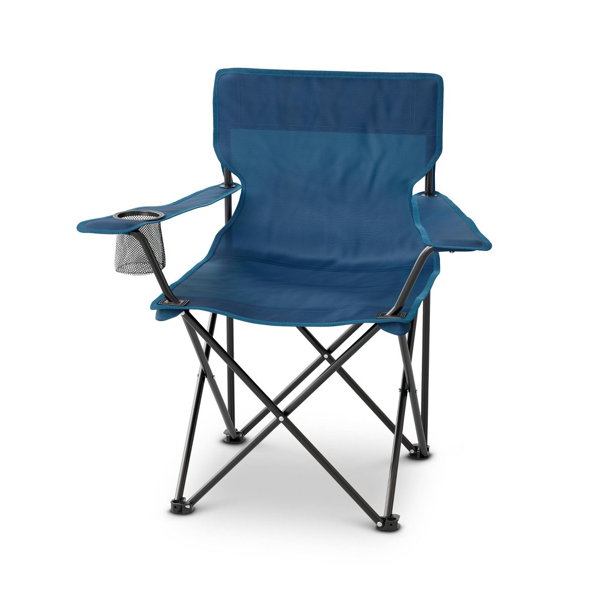 Outdoor Portable Camping Chair - dealworthy™ Mineral Blue: Steel Frame