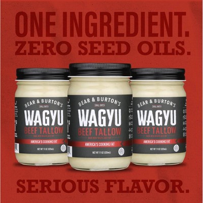 Bear & Burton's Wagyu Beef Tallow - 11oz