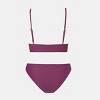 Women's Triangle Low Rise Bikini Set - Cupshe - 3 of 4