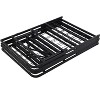 KTMBDW 14in Queen Metal Folding Bed Frame, Heavy Duty Sturdy Steel with No Box Spring Needed - 2 of 4