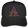 Official AS University Primary Logo Foam Snapback Trucker Hat for Men and Women Black One Size - 2 of 4