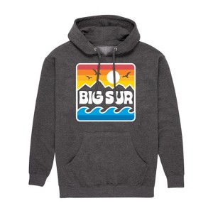 Men's - Instant Message - Big Sur Badge Graphic Fleece Pullover Hoodie - 1 of 4