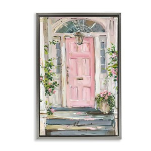 Stupell Industries Pink Door Welcome, 25" x 17" - 1 of 4