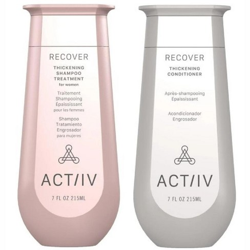 ACTiiV Hair Science Recover Shampoo & Conditioning System for Women (7 oz Duo Set) Active Thickener and Fuller Hair, Helps with Hair Loss - image 1 of 1