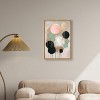 Art Remedy Spheres with Gold Contemporary Shapes Abstract Wall Art Framed - 2 of 4