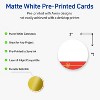 Avery Round Cards, 2" Diameter, Gold-Red Gift, Matte, 120ct - 2 of 4