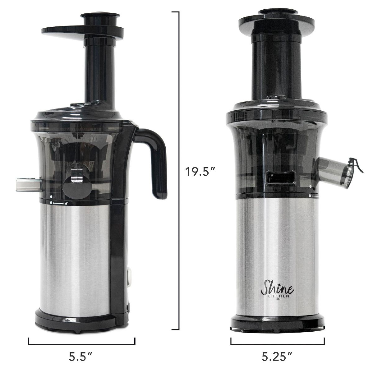 Tribest Shine Kitchen Co. Cold Press Vertical Slow Juicer - thumbnail 7