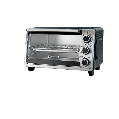 BLACK+DECKER TO1950SBD 6-Slice Convection Countertop Toaster Oven, Includes Bake Pan, Broil & Toasting Rack, Stainless Steel/Black