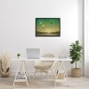 Stupell Industries Girl Following Bird Yellow Dress Vivid Green Landscape Black Framed Giclee Art - 2 of 4