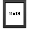 PosterPalooza | Photo Size Flat Black Picture Frame - UV Acrylic, Foam Board Backing, Hanging Hardware - 2 of 4