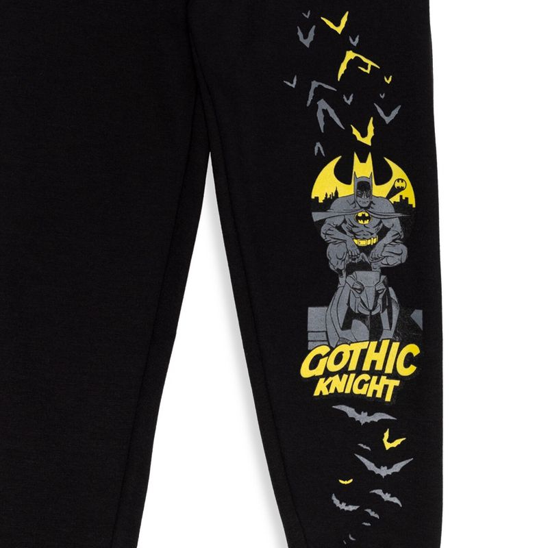 DC Comics Justice League Batman Fleece 2 Pack Pants, 4 of 8