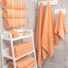 American Soft Linen 100% Cotton Luxury Turkish 4 Piece Bath Towel Set, 27x54 inches Soft Quick Dry Bath Towels for Bathroom - 2 of 4