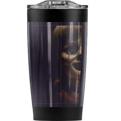 Annabelle Doll Tear Steel Tumbler 20oz Coffee Travel Mug