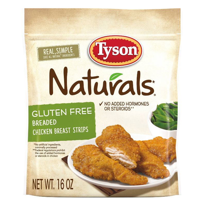 Tyson Gluten Free Breaded Chicken Strips - Frozen - 16oz, 1 of 11