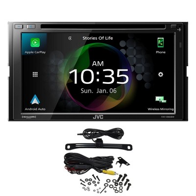 JVC KW-V960BW CarPlay Auto CD/DVD Receiver +Camera