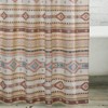 Greenland Home Fashions 904CSHW Phoenix Tan Shower Curtain, 72x72 Inches - 2 of 3