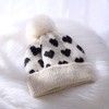 Hadley Wren Heart Beanie - Cream - 2 of 4