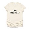 Simply Sage Market Camp More Worry Less Mountains Short Sleeve Tee - 2 of 4