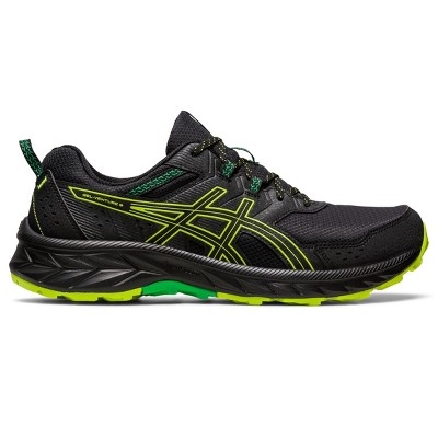 Asics Men's Gel-venture 9 Running Shoes, 9.5m, Black/lime Zest : Target
