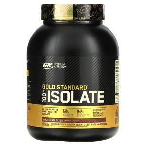 Optimum Nutrition Gold Standard® 100% Isolate, Chocolate Bliss, 3 lb (1.36 kg) - 1 of 2