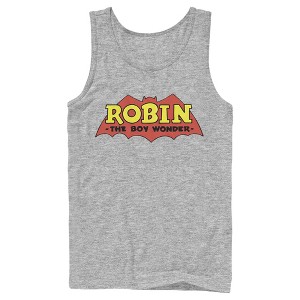 Men's Batman Logo Robin Boy Wonder Tank Top - 1 of 4