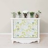 NuWallpaper Meadow Peel & Stick Wallpaper Blue/Green: Removable Vinyl Botanical Leaf Pattern, Self-Adhesive, 30.75 Sq Ft Coverage - 3 of 3