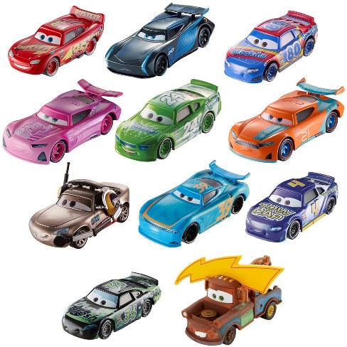 Disney Pixar Cars Piston Cup Race Die Cast 11pk Individual Cars May Vary Target