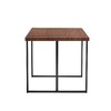 CAVINAS Modern Rustic Industrial Rectangular Dining Table for 4-6, Kitchen Table with 1.5" Thick Tabletop & Metal Legs, Desk for Kitchen Dining Room - 4 of 4