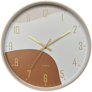 Unique Bargains Plastic Silent Non-Ticking Battery Powered Large Wall Clock 12 x 12 Inches - 1 of 4