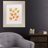 Trademark Fine Art - Rebekah Ewer  Peach Groupings I Matted Framed Art - 2 of 4